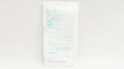 Braun 473994 Filtered Extension Set w/Connector 10inch x 4.3mL (Approx.) (x)